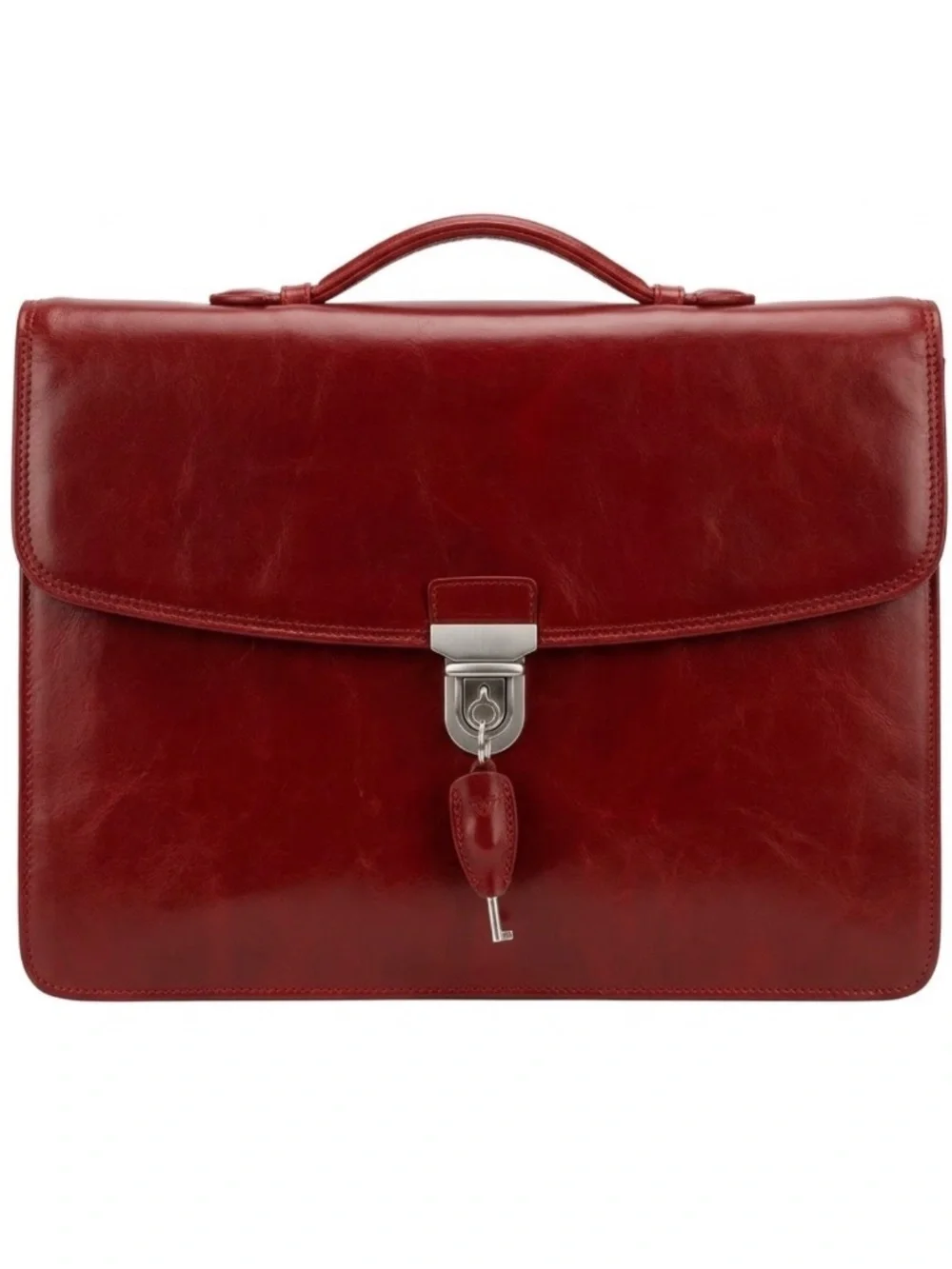 NEW Tony Perotti Italian Full Grain Bull Leather Briefcase Satchel - NWT